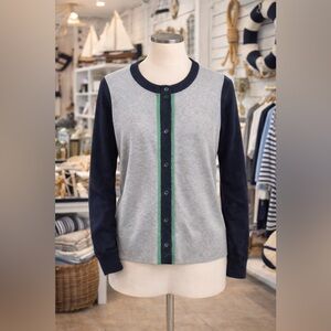 J. CREW COLORBLOCK CARDIGAN ~ NWOT